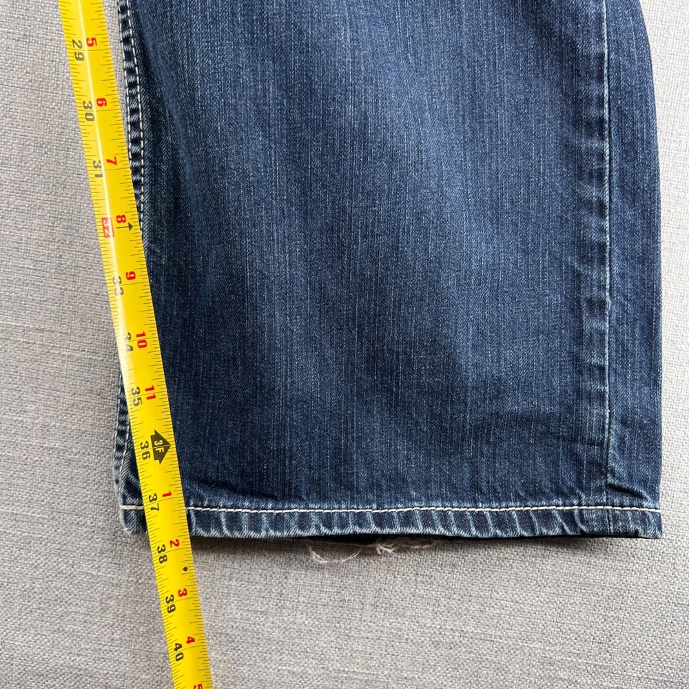 BKE Tyler Straight Leg Jeans Men 36XXL 37x37 Blue Medium Wash Denim Americana - Picture 6 of 14